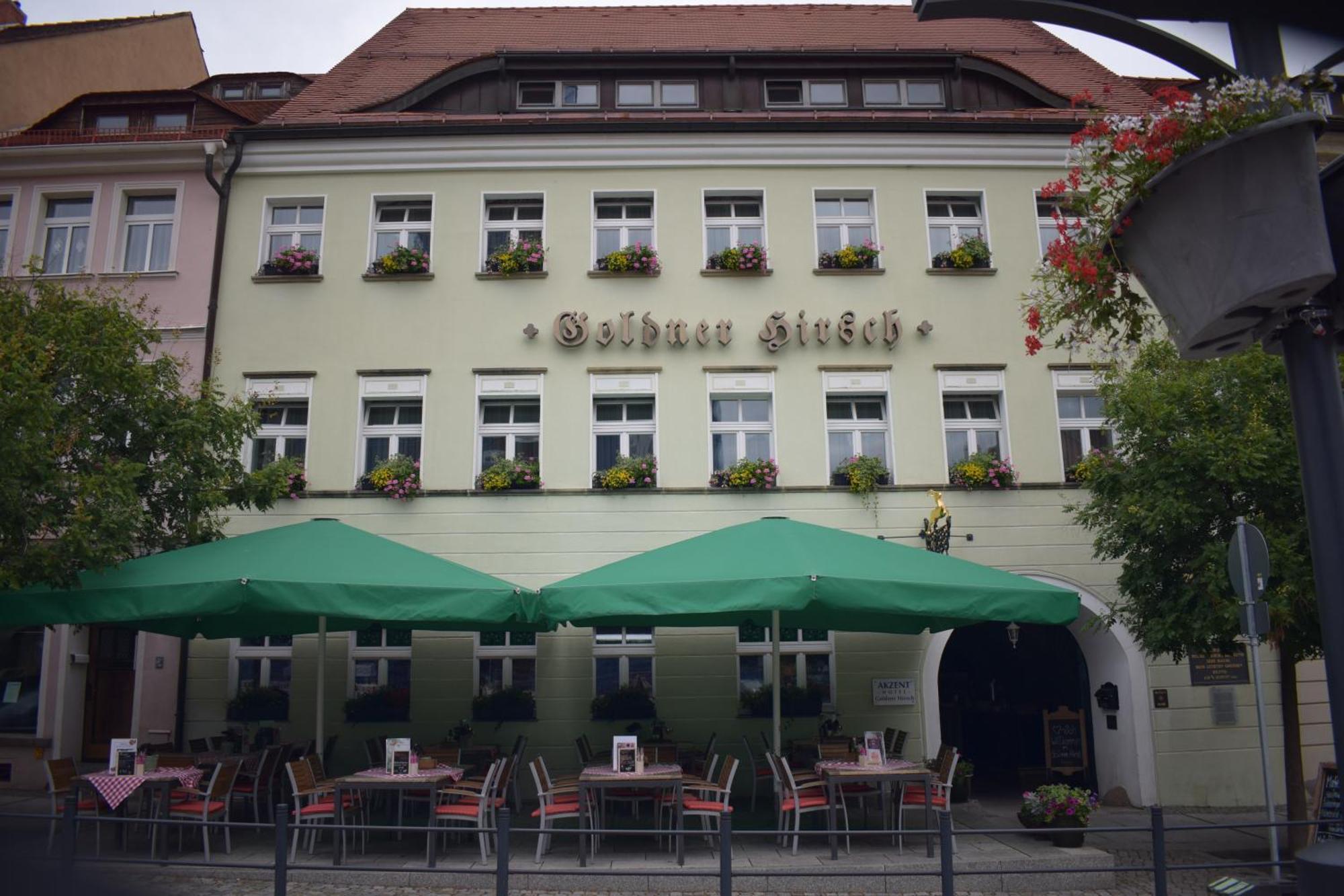 Akzent Hotel Goldner Hirsch Каменц Экстерьер фото